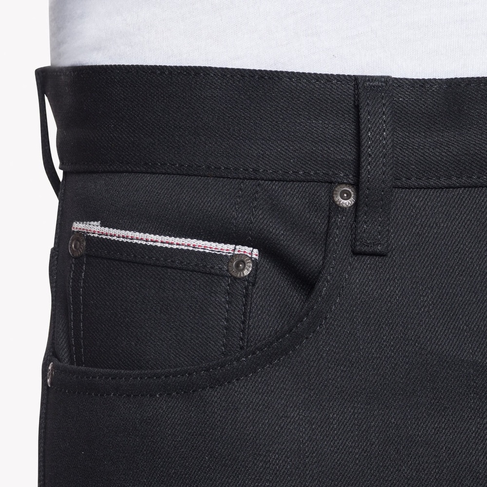 NAKED & FAMOUS DENIM
Jeans
Easy Guy - Black Cobra Stretch Selvedge - Picture 4 of 9